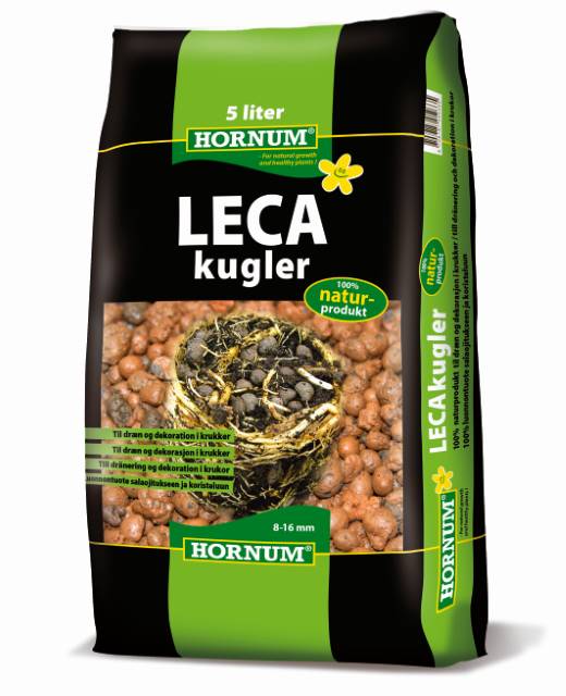 Bør Vittig Høj eksponering Lecakugler | 5 L | Hornum | Greenflora.dk